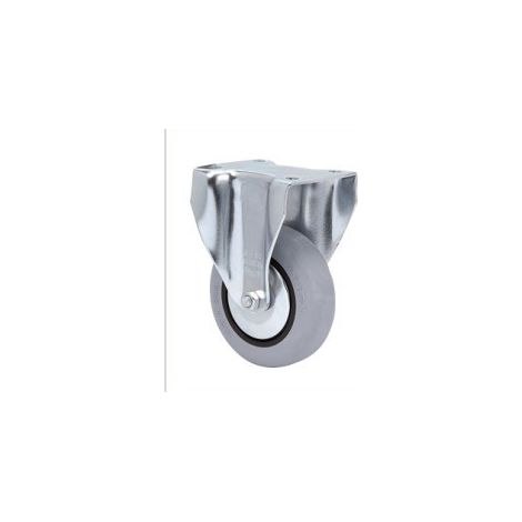 RUEDAS ALEX rueda fija  17bh100cp-plgi poliamix-goma gris eje liso