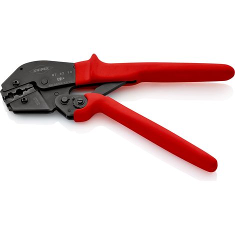 KNIPEX 97 52 10 Pinza per capicorda anche per impiego con due mani rivestiti in resina sintetica antiscivolo brunita 250 mm (1/5)