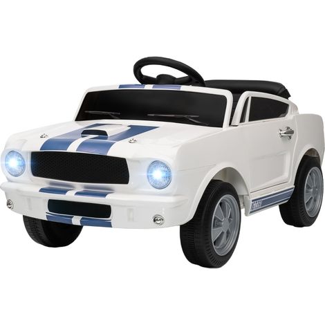 Auto elettrica per bambini 12V Ford Shelby GT350 con telecomando 2,4 GHz, LED e musica (1/3)