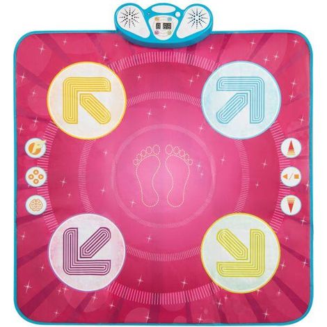 Tapis de danse enfant pliable avec 8 musiques, volume réglable, jeux de mémoire et base antidérapante pour chambre et salle de jeux (1/5)