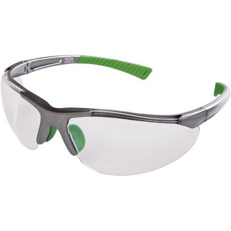 Ekastu 277 373 Lunettes de protection gris, vert EN 166-1 DIN 166-1 (1/4)