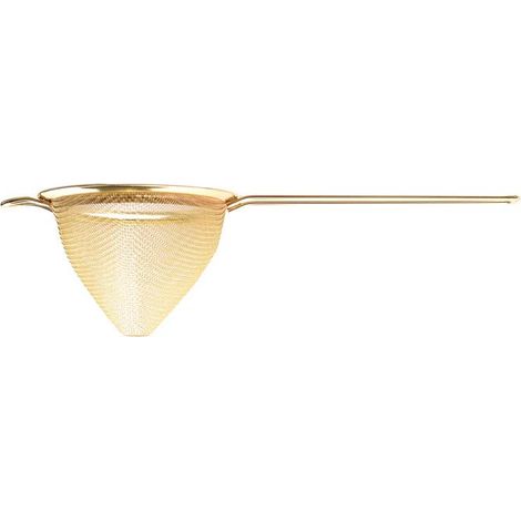 Passoire fine COCO™ - Inox plaqué Gold - Cocktail Kingdom (1/3)