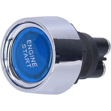 Démarreur Moteur Bouton Poussoir Universel pour Véhicules 12V CC Camping-Cars Moto Tout-Terrain Bleu (1/5)