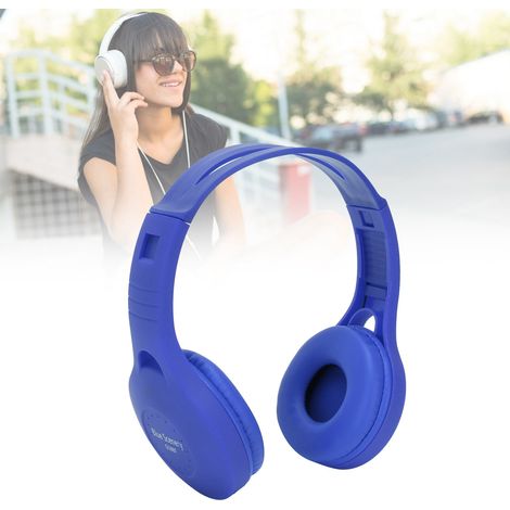 G58 Bluetooth-Headset mit Frontbefestigung, Bluetooth 5.0 Stereo-Headset für den Sportbereich (blau) (1/5)