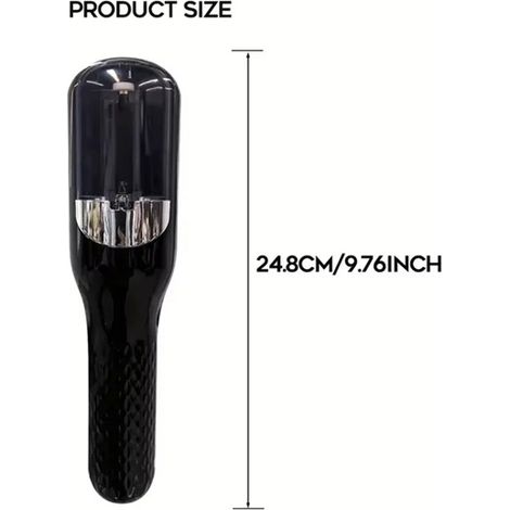 1 article. Couleur : Noir. Matériau : ABS. Tondeuse à cheveux rechargeable multifonctionnelle, outil de coiffure 2 en 1.