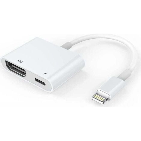 Adaptateur HDMI 1 pièces pour adaptateur AV numérique Lightning 1080p Iphone