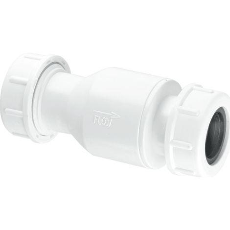 McAlpine R28-NRV Non-Return Valve with 19/23mm Universal Connections (1/5)