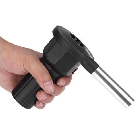 Ventilateur électrique portable, à piles, pour barbecues et barbecues au charbon de bois (1/5)