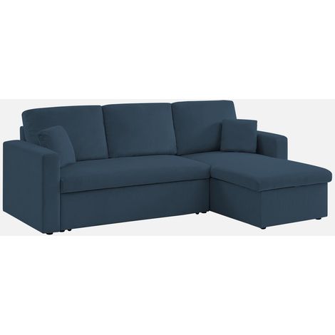 Sofá cama de pana, 3 plazas (1/5)