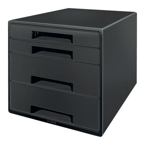 Cassetto di archiviazione Leitz Nero Plastica riciclata Riciclabile (1/2)