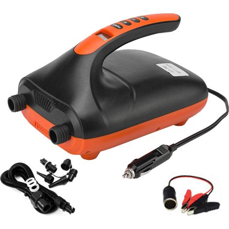 DECDEAL 20psi Doppelstufe Tragbare Luftpumpe mit 6 -pcs