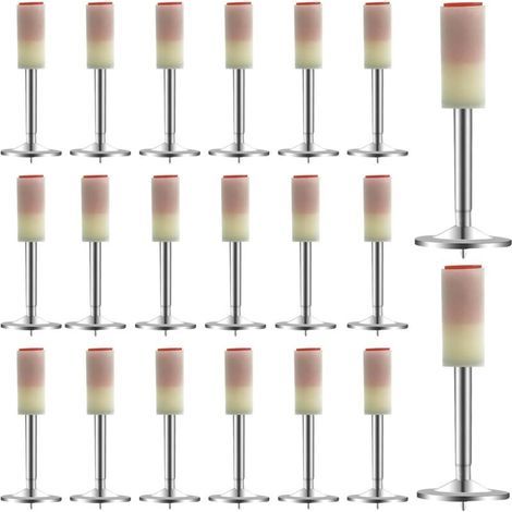 200 Pièces Clous Mini pour Cloueuse Électrique ou Pneumatique – Longueur 7,3 mm, Tête Ronde, pour Fixation Murale et Plafond sur Béton, Conduits de Câbles et Réparations (1/5)