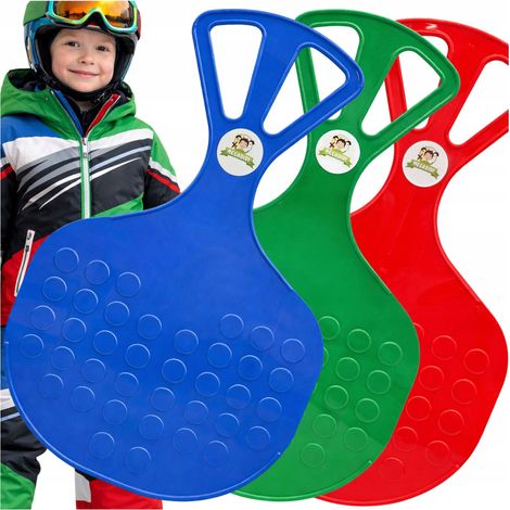Juego de tres piezas de toboganes de manzana para trineos deslizantes XXL de 58 cm PARA nieve (1/5)