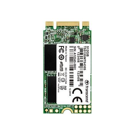 Transcend 430S M.2 512 GB Serial ATA III 3D NAND