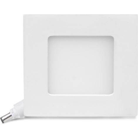 Pannello led slim da incasso quadrato 6w 6000K luce fredda (1/4)