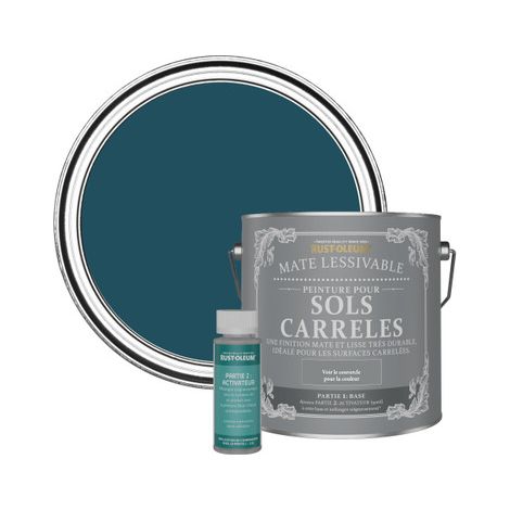 Peinture pour Sols Carrelés Mate Lessivable - Uniforme (1/3)