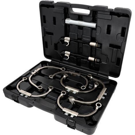 KS Tools Universal McPherson Federspanner-Satz mit Sicherheitsbügel, 9-tlg (1/4)