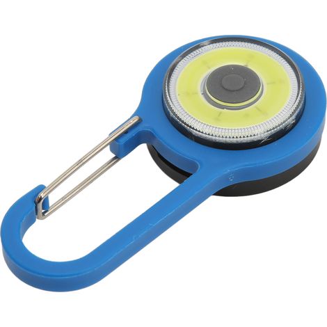 Miniatur-COB-LED-Taschenlampe mit Flaschenöffner, ideal für Camping, Wandern und Picknicks.