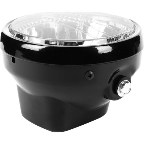 Clignotant LED Avant 7 Pouces pour Moto H4, Feu de Signalisation Avant avec Ampoule, Lampe de Clignotant Universelle pour Motocycle (1/3)