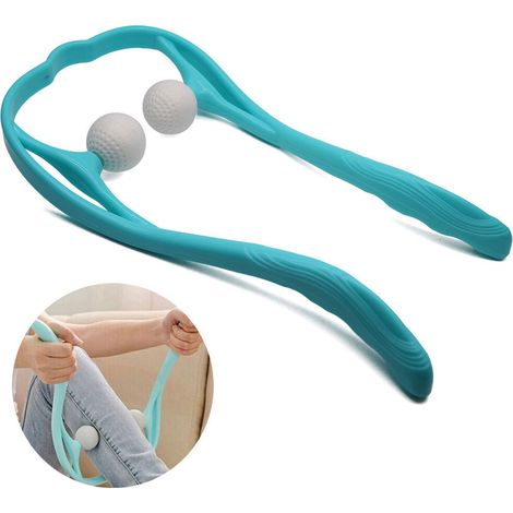 Appareil de massage pour la nuque, massage Shiatsu en profondeur, double point de déclenchement, épaules-AquaForge (1/5)