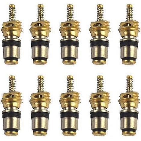 x 10 pièces de noyaux de valve haute pression de climatisation pour Volvo Citroën (1/5)