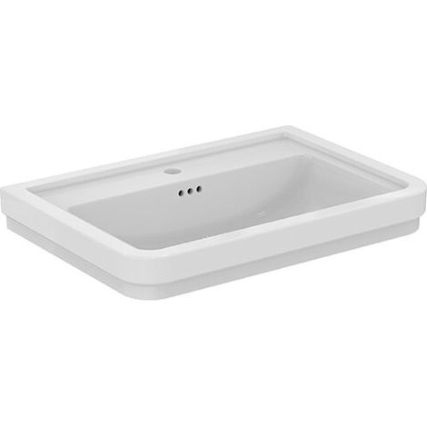 IDEAL STANDARD E221901 Lavabo Calla 1 trou mitigeur avec trop-plein (1/2)