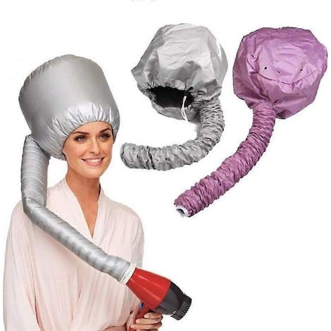Tragbare, weiche Haartrocknerhaube für die Haarpflege (1/5)