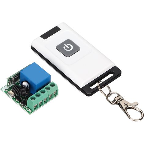 Interrupteur RF intelligent pour portes de garage, télécommande sans fil 433Hz pour contrôle industriel