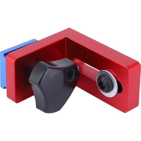Guide de coupe en aluminium pour défonceuse, 30 pièces butées de rail, connecteur de guidage, arrêt de glissière, outil de menuiserie de précision (1/5)