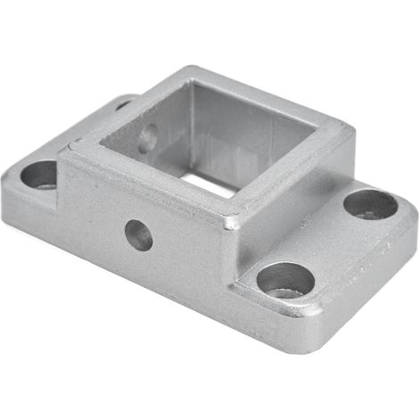 Bloc de jonction fixe pour profilés aluminium, raccord d'angle droit à 2 entrées