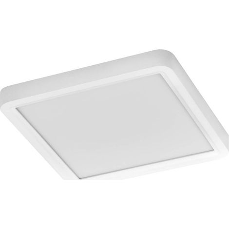 OSRAM ORBIS Quickfix 245x245mm Plafonnier LED, 20W, 3000K blanc chaud, 2100lm, Click-DIM, Blanc, Plastique/Métal (1/4)