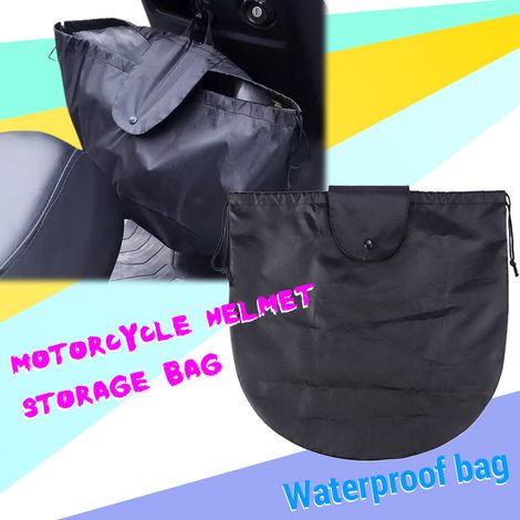 Sac de rangement pour casque de moto, léger et résistant à l'eau (1/5)