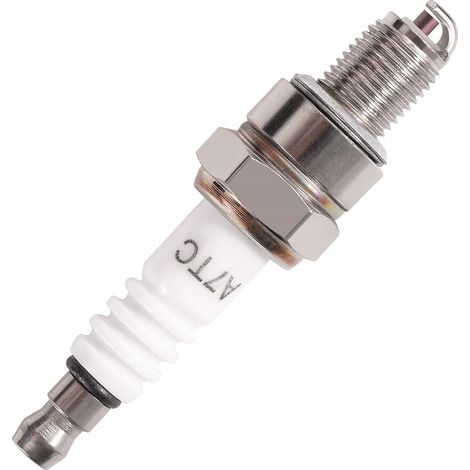 1 Pièces Bougies d'allumage A7TC, Tondeuse Bougie d'Allumage, Bougie d'allumage Borne Solide Remplacer A7TC, pour 50cc 70cc 90cc 125cc 150cc 4 temps ATV Pitbike Dirt Bike Go Kart Moped (1/5)
