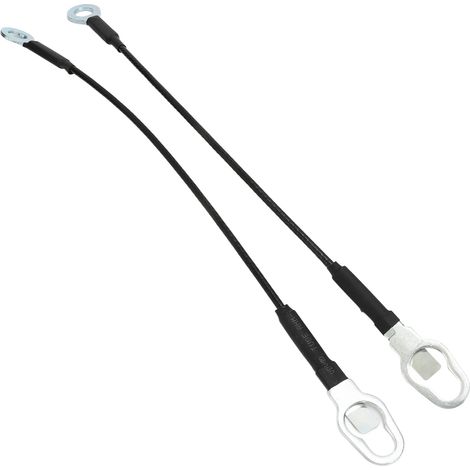Lot de 2 sangles de hayon 5L5Z9943053AA en alliage d'aluminium, de rechange pour Ford Ranger Pickup