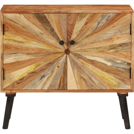 Maison Exclusive - Credenza in Legno Massello di Mango 85x30x75 cm