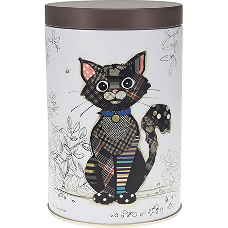 Boîte métal chat noir Kook (1/2)