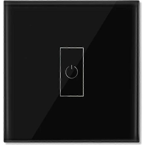 Interrupteur de chaudière intelligent Smart Life WiFi 20A, disjoncteur haute puissance pour éclairage, chauffe-eau et climatiseur. Compatible avec Google Home et Alexa (noir). (1/5)