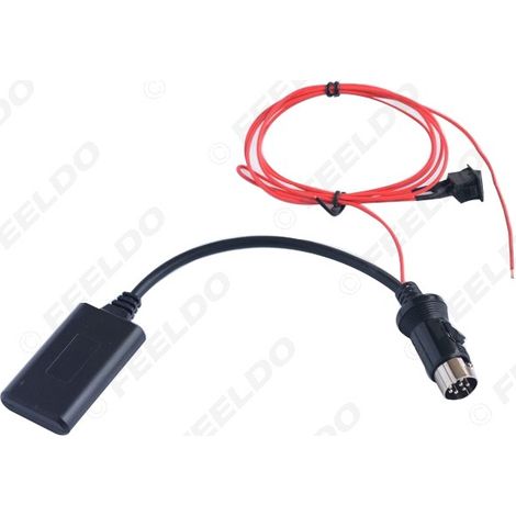 Bluetooth 5.0-Audioeingangskabel, kompatibel mit Nissan Teana, Bluebird und Cefiro, kabelloses Bluetooth-AUX-Audiokabel (1/4)
