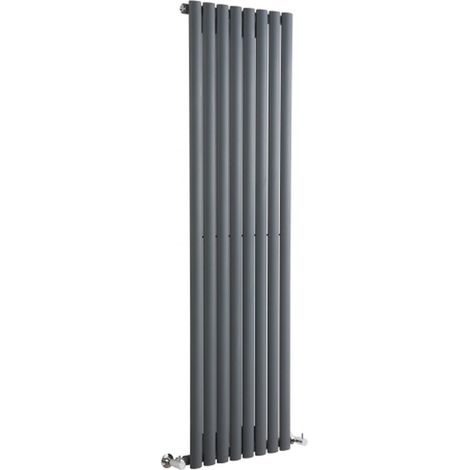 Hudson Reed Vitality – Radiateur Design Vertical – Anthracite – 178 x 47.2cm