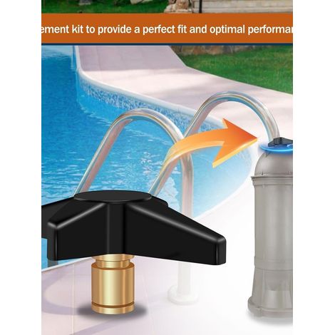 Bouton de verrouillage CX900DA et CX900G – Pièce de remplacement pour filtre de piscine – Compatible avec pompes à sable