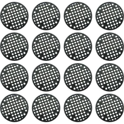 Bardusch Lot de 16 Coussinets en Plastique pour Pots de Fleurs, Tapis de Drainage en Maille Anti-Fuite pour Pots à Bonsaï, Taille Moyenne, Protège la Terre et Facilite L’écoulement (1/5)