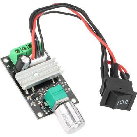 6V 12V 24V 3A Reversibler PWM-Motorcontroller mit Schalter (1/5)