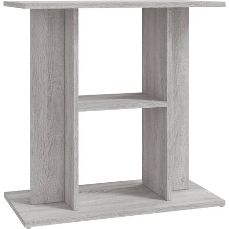 Base di supporto per mobiletto acquario Sonoma 60 x 30 x 60 cm legno ingegnerizzato grigio 020045088