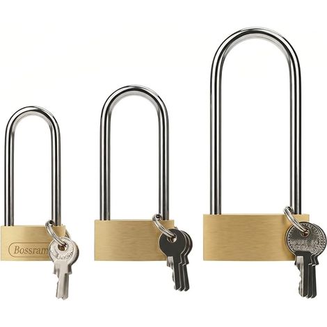 Padlock Outdoor Shed Garage Gate Padlock Shackle Padlock Shed Warehouse Garage Gate Padlock 30mm/40mm/50mm (1/5)
