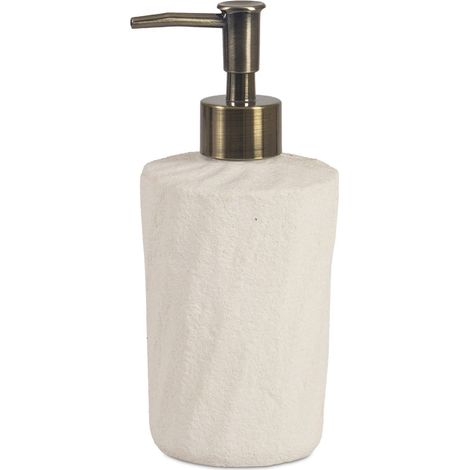 Andrea House BA25134 Dispensador De Baño Beige De Cerámica Sand - ref: BA25134