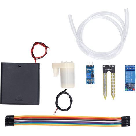 Kit d'Arrosage Automatique DIY avec Capteur d'Humidité et Pompe pour Jardin (1/5)