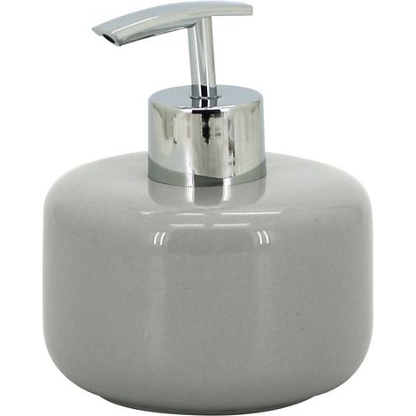 TrendLine Seifenspender Alirio Grau 400 ml Flüssigseifen-Spender Lotionspender