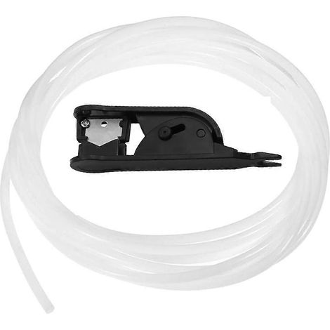 Für Bambu-Lab PTFE-Schlauch 5 m, 2,5 mm Innendurchmesser x 4 mm Außendurchmesser, für BBL X1/ X1C/ P1P/ P1S/ A1 Mini-Direktantriebsextruder mit Schlauchabschneider (1/5)