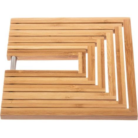 Dessous de Plat Extensible "Bambou" 19cm Naturel (1/3)