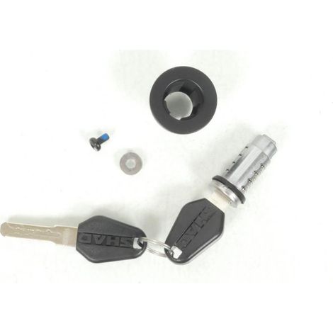 Serrure barillet clé top case Shad pour moto Scooter 203076R (1/5)